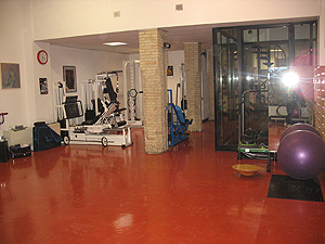 Attrezzi in palestra